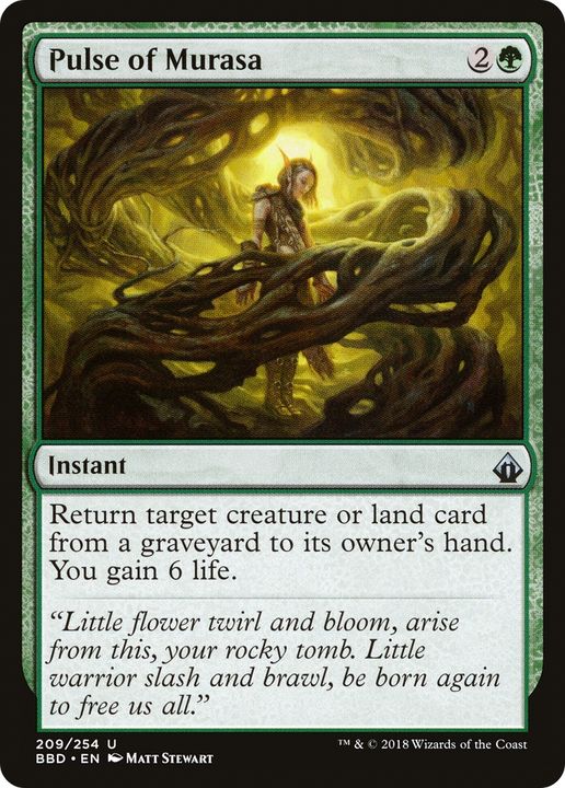 Pulse of Murasa in the group Magic the Gathering / Types / Colors / Green at Proxyprinters.com (72210)