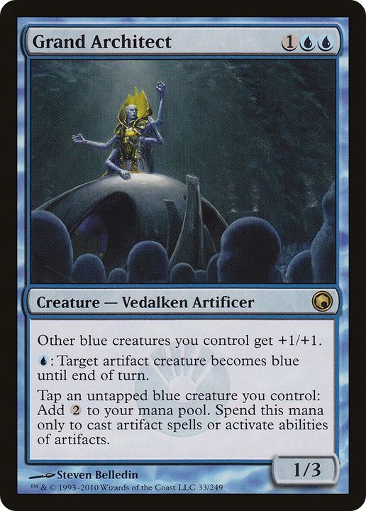 Grand Architect in the group Magic the Gathering / Types / Colors / Blue at Proxyprinters.com (72215)