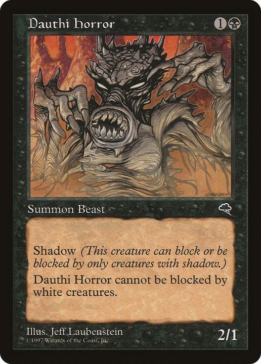 Dauthi Horror in the group Magic the Gathering / Types / Colors / Black at Proxyprinters.com (72244)