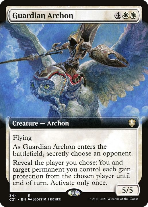 Guardian Archon in the group Magic the Gathering / Types / Colors / White at Proxyprinters.com (72251)