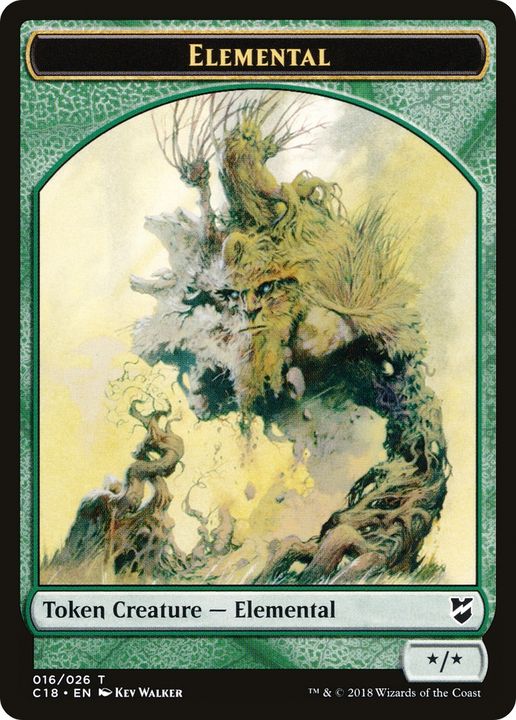 Elemental in the group Magic the Gathering / Types / Colors / Green at Proxyprinters.com (72252)