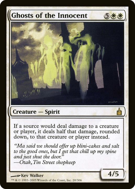 Ghosts of the Innocent in the group Magic the Gathering / Sets / Ravnica: Clue Edition Front Cards at Proxyprinters.com (72256)