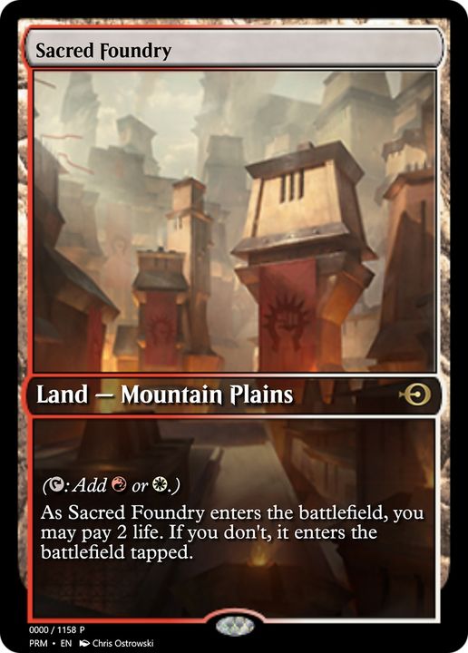 Sacred Foundry in the group Magic the Gathering / Sets / Magic Origins Clash Pack at Proxyprinters.com (72258)