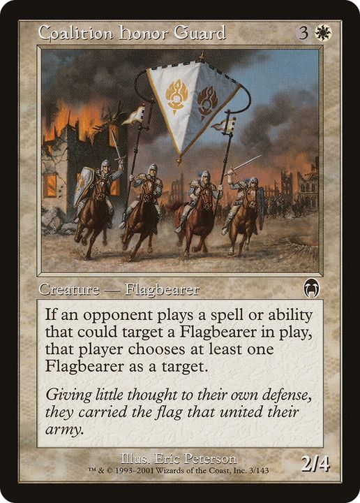 Coalition Honor Guard in the group Magic the Gathering / Types / Creatures / Human at Proxyprinters.com (72268)