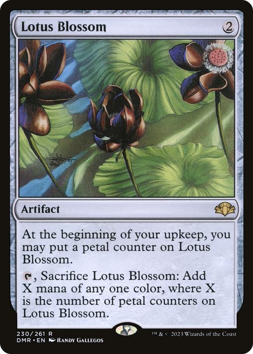 Lotus Blossom in the group Magic the Gathering / Sets / Dominaria Remastered at Proxyprinters.com (72269)