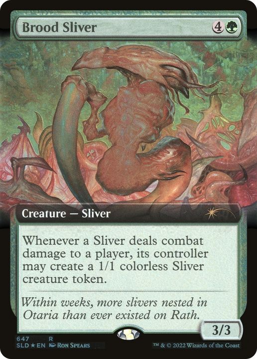 Brood Sliver in the group Magic the Gathering / Sets / Secret Lair / Secret Lair Drop at Proxyprinters.com (72278)