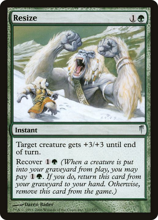 Resize in the group Magic the Gathering / Types / Colors / Green at Proxyprinters.com (72324)