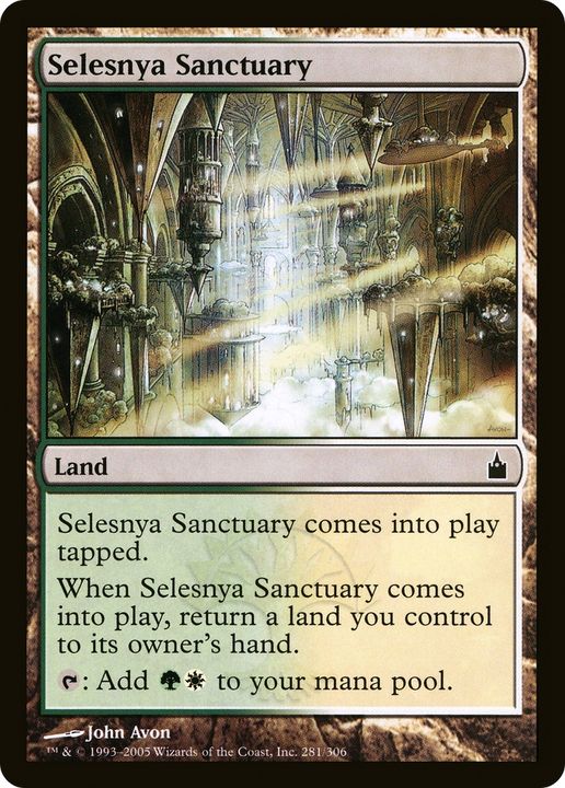 Selesnya Sanctuary in the group Magic the Gathering / Sets / Ravnica: Clue Edition Front Cards at Proxyprinters.com (72333)