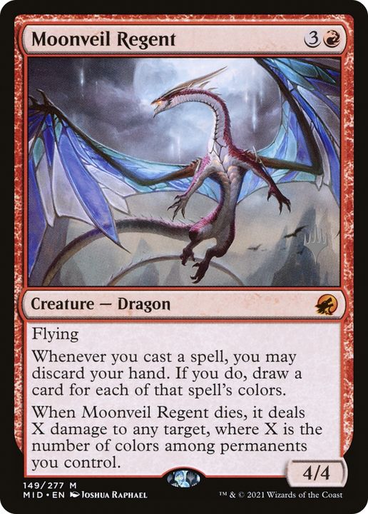 Moonveil Regent in the group Magic the Gathering / Types / Colors / Red at Proxyprinters.com (72344)