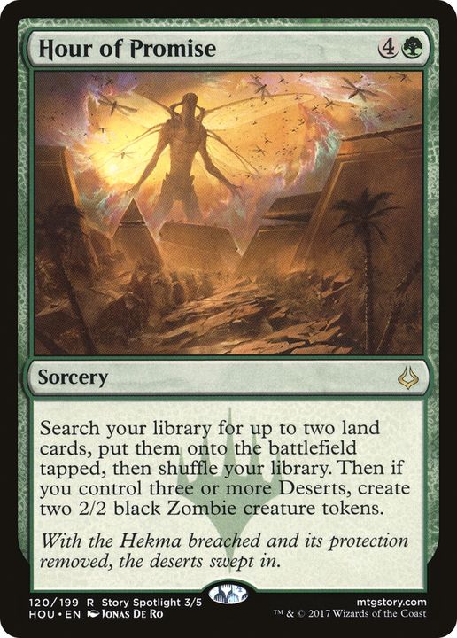 Hour of Promise in the group Magic the Gathering / Types / Colors / Green at Proxyprinters.com (72347)