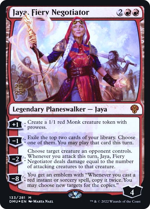 Jaya, Fiery Negotiator in the group Magic the Gathering / Types / Colors / Red at Proxyprinters.com (72357)