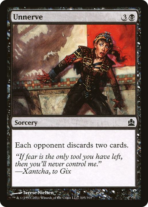 Unnerve in the group Magic the Gathering / Types / Colors / Black at Proxyprinters.com (72390)