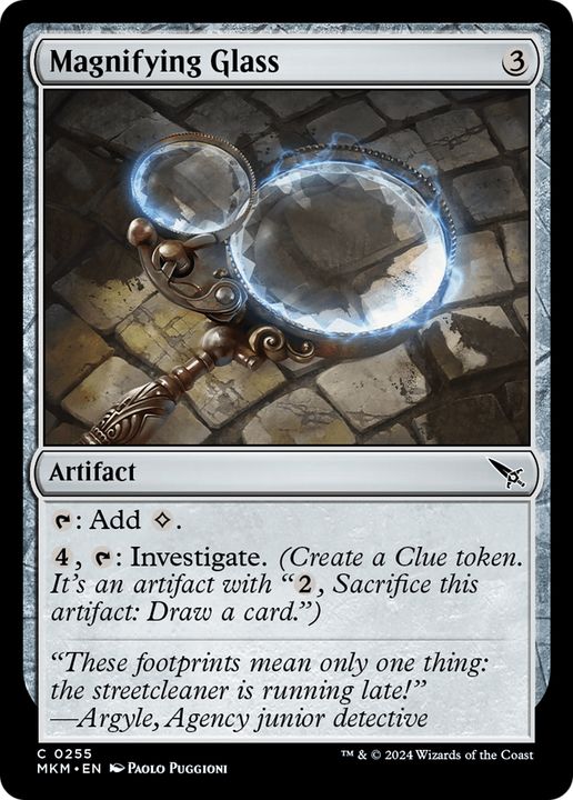 Magnifying Glass in the group Magic the Gathering / Types / Artifacts / Artifact at Proxyprinters.com (72392)