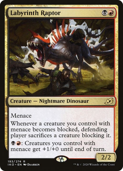 Labyrinth Raptor in the group Magic the Gathering / Sets / Ikoria: Lair of Behemoths at Proxyprinters.com (72397)