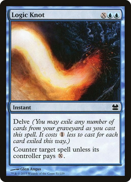 Logic Knot in the group Magic the Gathering / Types / Colors / Blue at Proxyprinters.com (724)