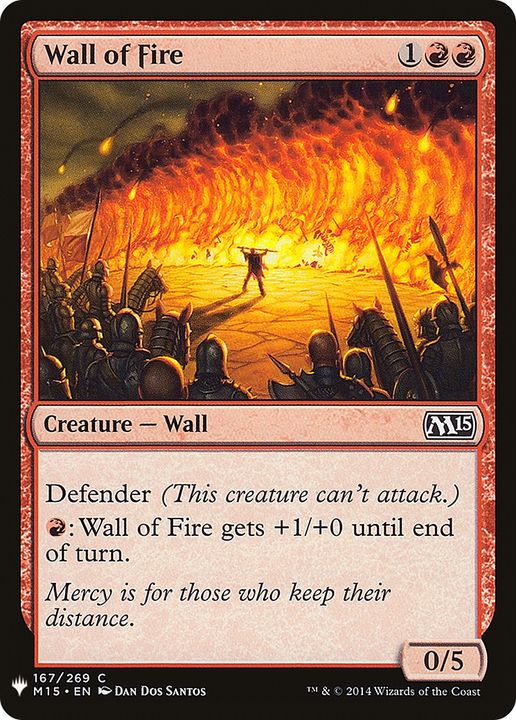 Wall of Fire in the group Singles at Proxyprinters.com (72420)