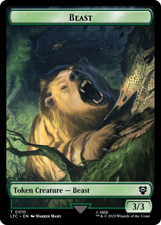 Beast in the group Magic the Gathering / Types / Colors / Green at Proxyprinters.com (72440)