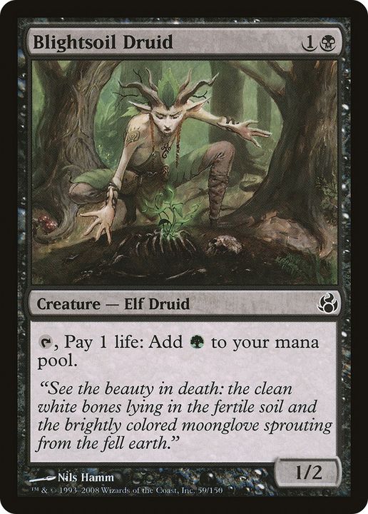 Blightsoil Druid in the group Magic the Gathering / Types / Creatures / Elf at Proxyprinters.com (72469)