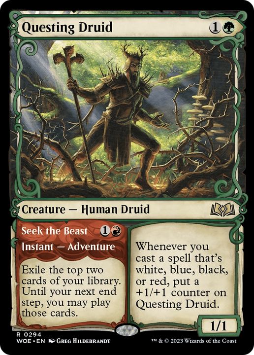 Questing Druid // Seek the Beast in the group Advanced search at Proxyprinters.com (72490)