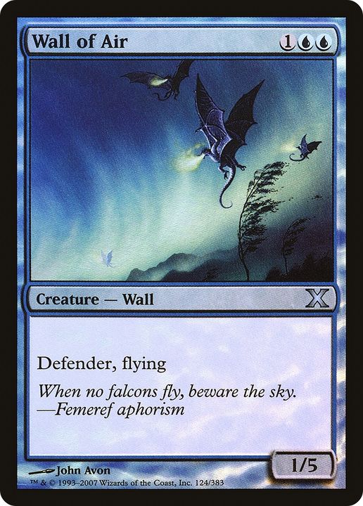 Wall of Air in the group Magic the Gathering / Types / Colors / Blue at Proxyprinters.com (72512)