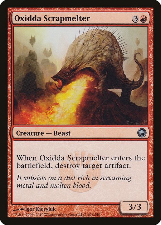 Oxidda Scrapmelter in the group Magic the Gathering / Types / Colors / Red at Proxyprinters.com (72514)