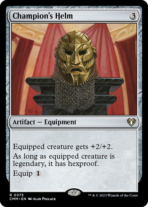 Champion's Helm in the group Magic the Gathering / Types / Artifacts / Artifact at Proxyprinters.com (72518)