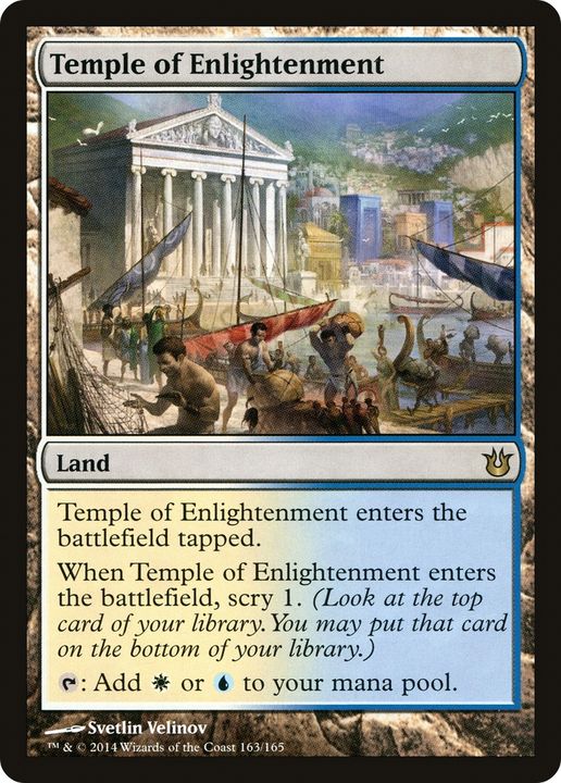 Temple of Enlightenment in the group Magic the Gathering / Types / Colors / Colorless at Proxyprinters.com (72530)