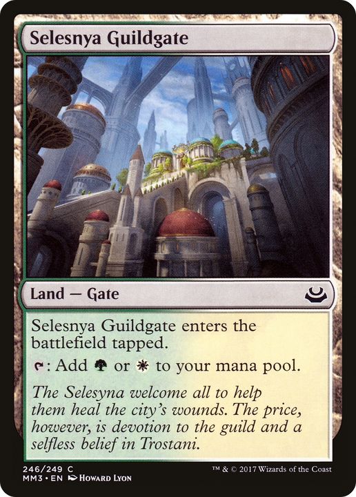 Selesnya Guildgate in the group Magic the Gathering / Types / Colors / Colorless at Proxyprinters.com (72540)