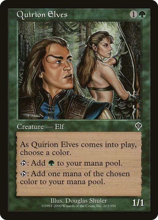 Quirion Elves in the group Magic the Gathering / Types / Creatures / Elf at Proxyprinters.com (72541)