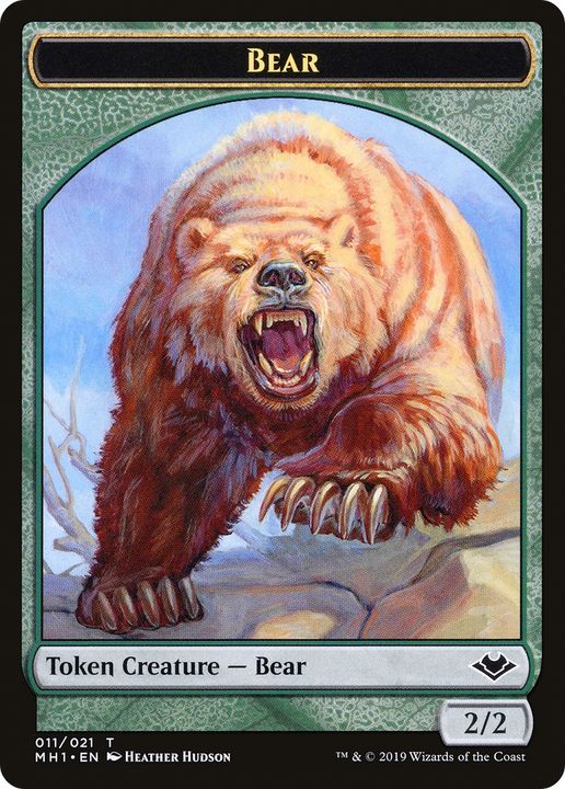 Bear in the group Magic the Gathering / Types / Colors / Green at Proxyprinters.com (72542)