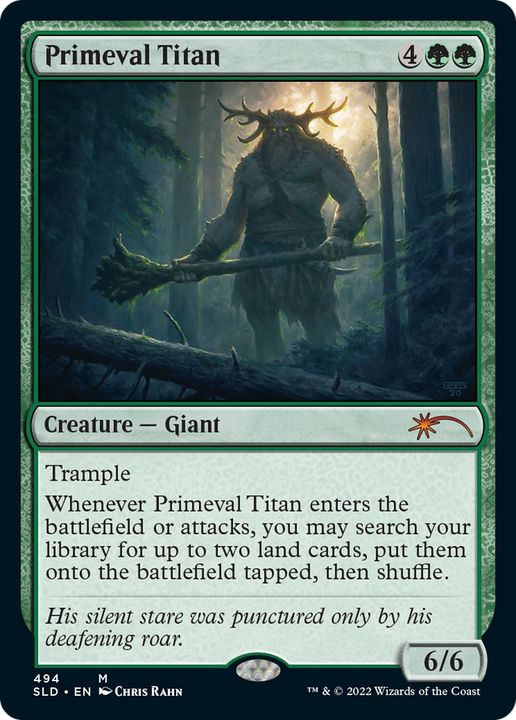 Primeval Titan in the group Magic the Gathering / Sets / Secret Lair / Secret Lair Drop at Proxyprinters.com (72561)