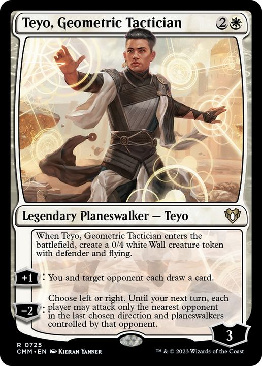 Teyo, Geometric Tactician in the group Magic the Gathering / Types / Colors / White at Proxyprinters.com (72569)