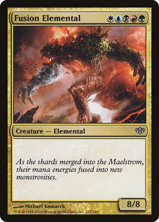 Fusion Elemental in the group Magic the Gathering / Types / Colors / Multicolors / B, G, R, U, W at Proxyprinters.com (72573)