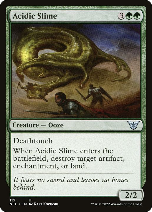 Acidic Slime in the group Magic the Gathering / Sets / Neon Dynasty Commander at Proxyprinters.com (72579)