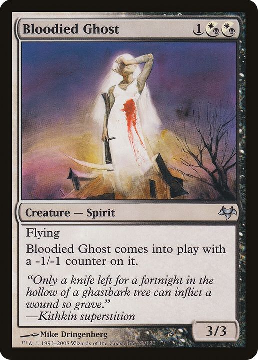 Bloodied Ghost in the group Magic the Gathering / Types / Colors / Multicolors / B, W at Proxyprinters.com (72612)