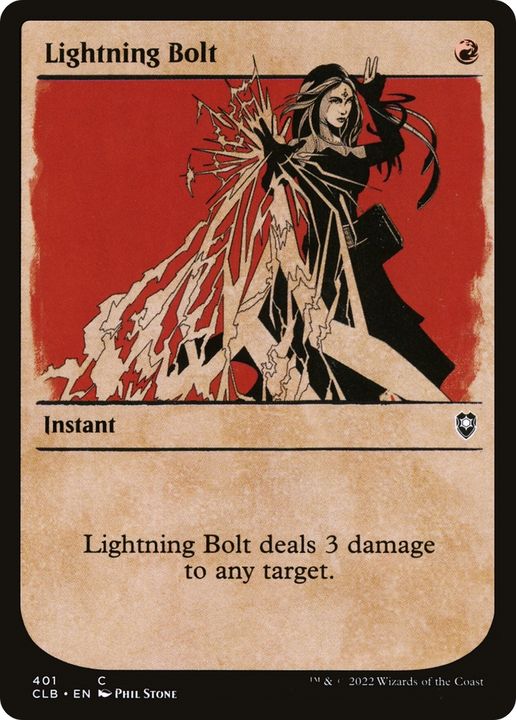 Lightning Bolt in the group Magic the Gathering / Types / Colors / Red at Proxyprinters.com (72635)