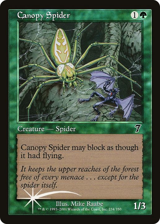 Canopy Spider in the group Magic the Gathering / Types / Colors / Green at Proxyprinters.com (72651)