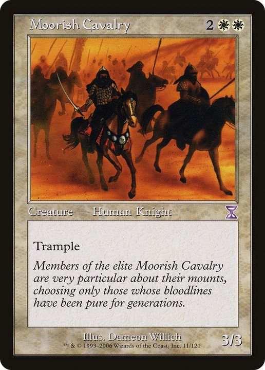 Moorish Cavalry in the group Magic the Gathering / Sets / Time Spiral Timeshifted at Proxyprinters.com (72653)