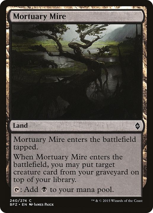 Mortuary Mire in the group Magic the Gathering / Types / Colors / Colorless at Proxyprinters.com (72659)