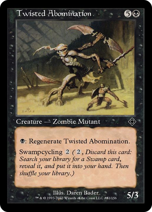 Twisted Abomination in the group Magic the Gathering / Types / Creatures / Zombie at Proxyprinters.com (72661)