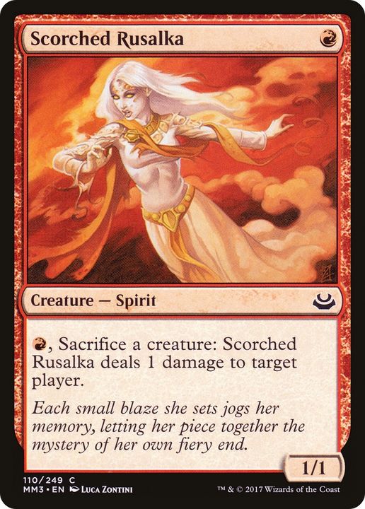 Scorched Rusalka in the group Magic the Gathering / Sets / Modern Masters Tokens at Proxyprinters.com (72665)