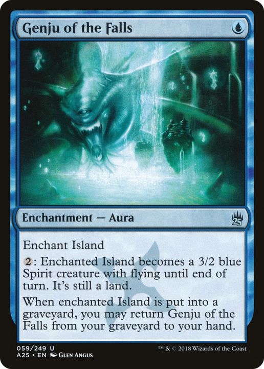 Genju of the Falls in the group Magic the Gathering / Types / Colors / Blue at Proxyprinters.com (72666)