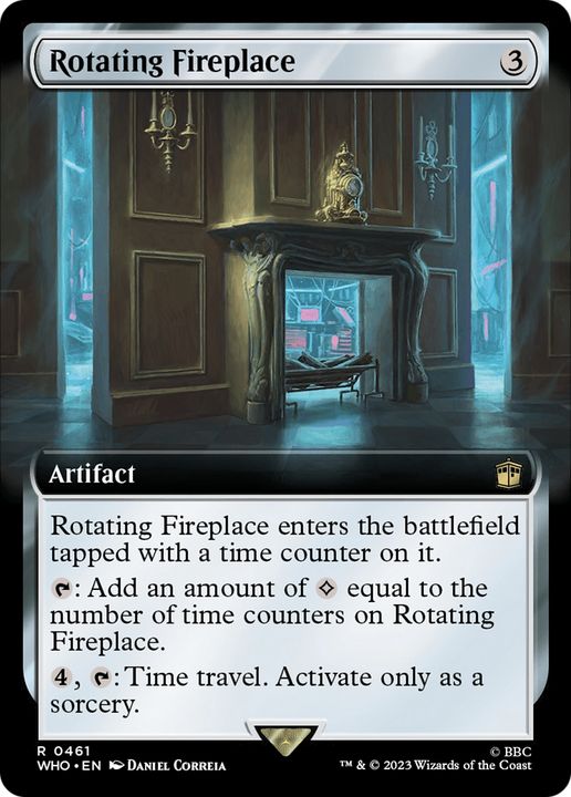 Rotating Fireplace in the group Magic the Gathering / Sets / Doctor Who at Proxyprinters.com (72677)