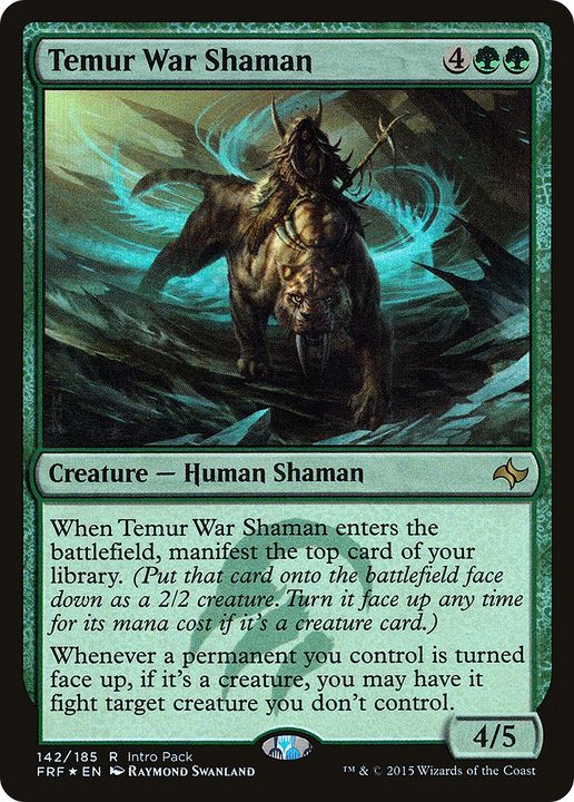 Temur War Shaman in the group Magic the Gathering / Sets / Fate Reforged Promos at Proxyprinters.com (72687)