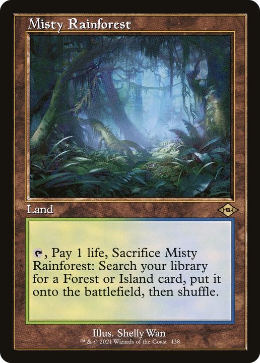 Misty Rainforest in the group Magic the Gathering / Types / Colors / Colorless at Proxyprinters.com (72693)