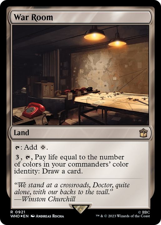 War Room in the group Magic the Gathering / Types / Colors / Colorless at Proxyprinters.com (72701)