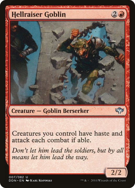 Hellraiser Goblin in the group Magic the Gathering / Types / Creatures / Goblin at Proxyprinters.com (72707)