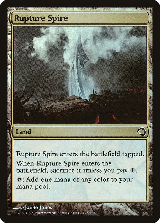 Rupture Spire in the group Magic the Gathering / Types / Colors / Colorless at Proxyprinters.com (72720)