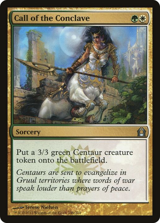 Call of the Conclave in the group Magic the Gathering / Sets / Revised Edition at Proxyprinters.com (72725)