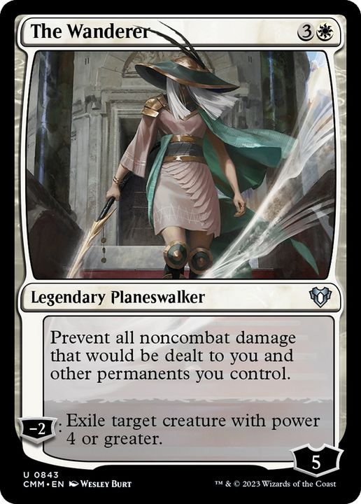 The Wanderer in the group Magic the Gathering / Types / Colors / White at Proxyprinters.com (72741)